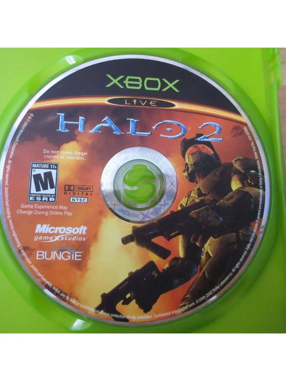 Halo 2 Video Game Microsoft Xbox 2004 with Manual